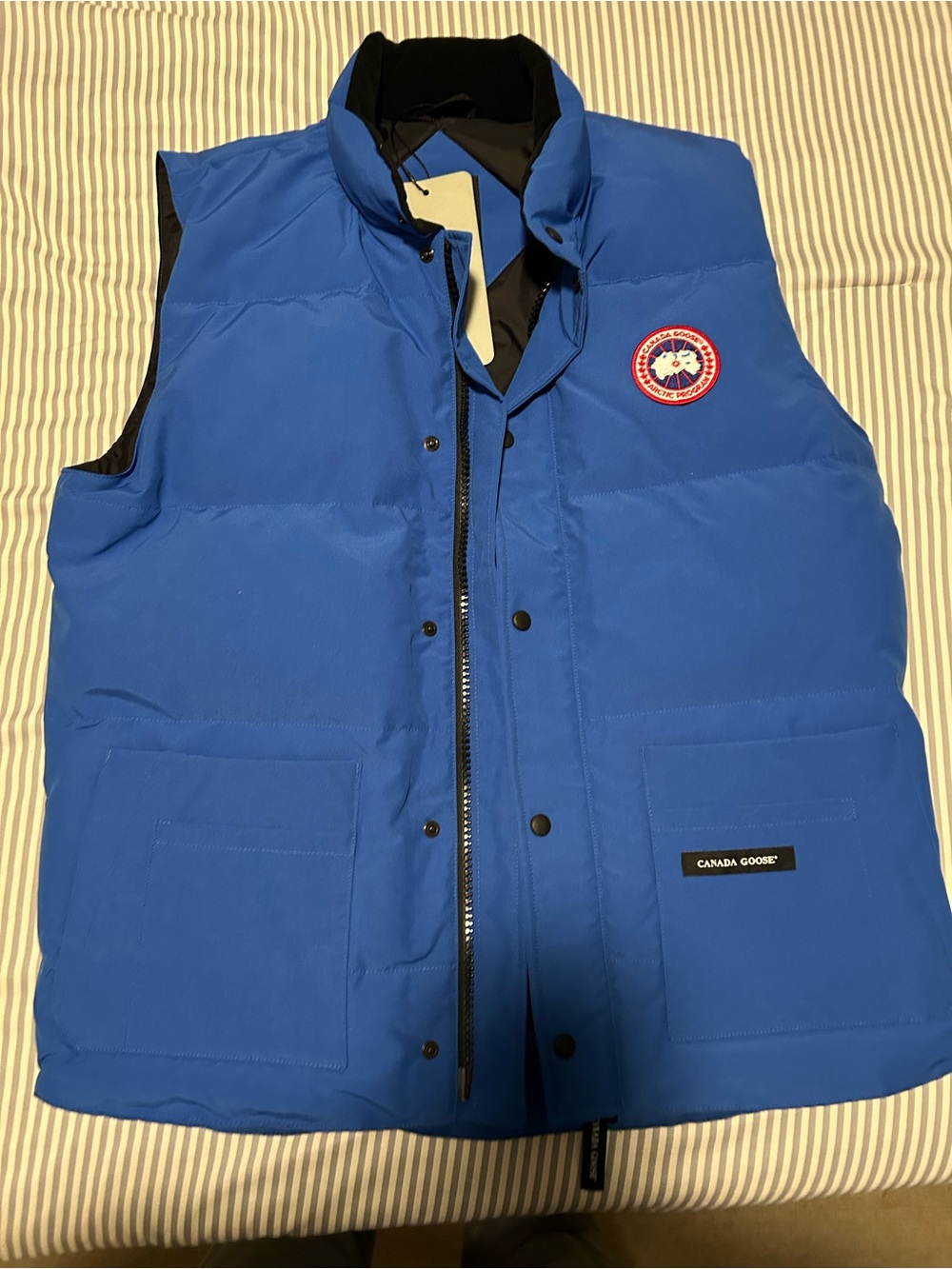 Canada Goose-FREESTYLE CREW PBI VEST-Royal Blue
